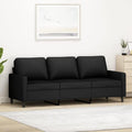 Sofa aus Samt in Schwarz