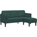 Sofa mit den Massen 173 x 131 x 67 cm in Gruen