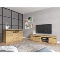 Das Medienboard misst 160 cm
