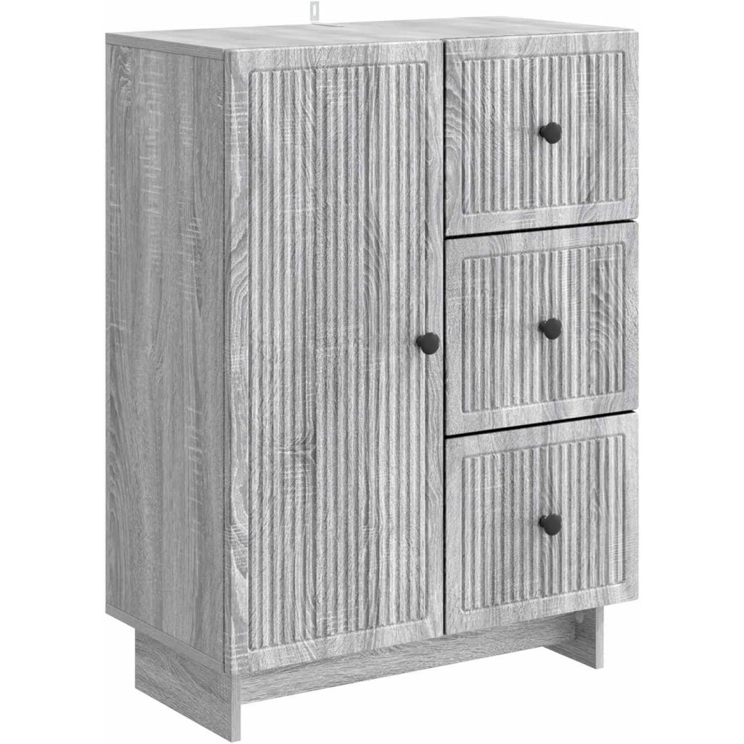 Sideboard verbindet eine Drehfunktion und Schubladen