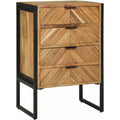 Sideboard aus Akazienholz mit Schubladen