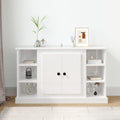 Das Sideboard misst 100 x 35.5 x 60 cm in Weiss