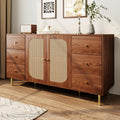 6 Schubladen und geschlossenen Stauraum an dem Sideboard