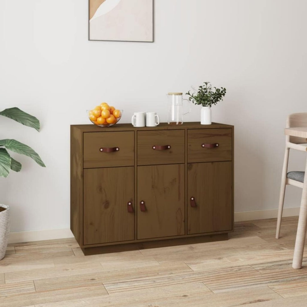 Sideboard aus Kiefernholz mit 3 Schubladen