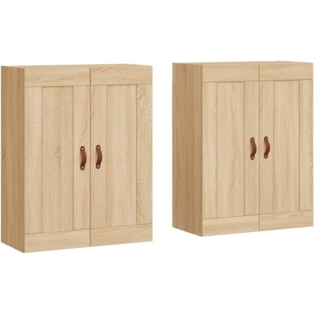 Wandschrank aus Kunstleder