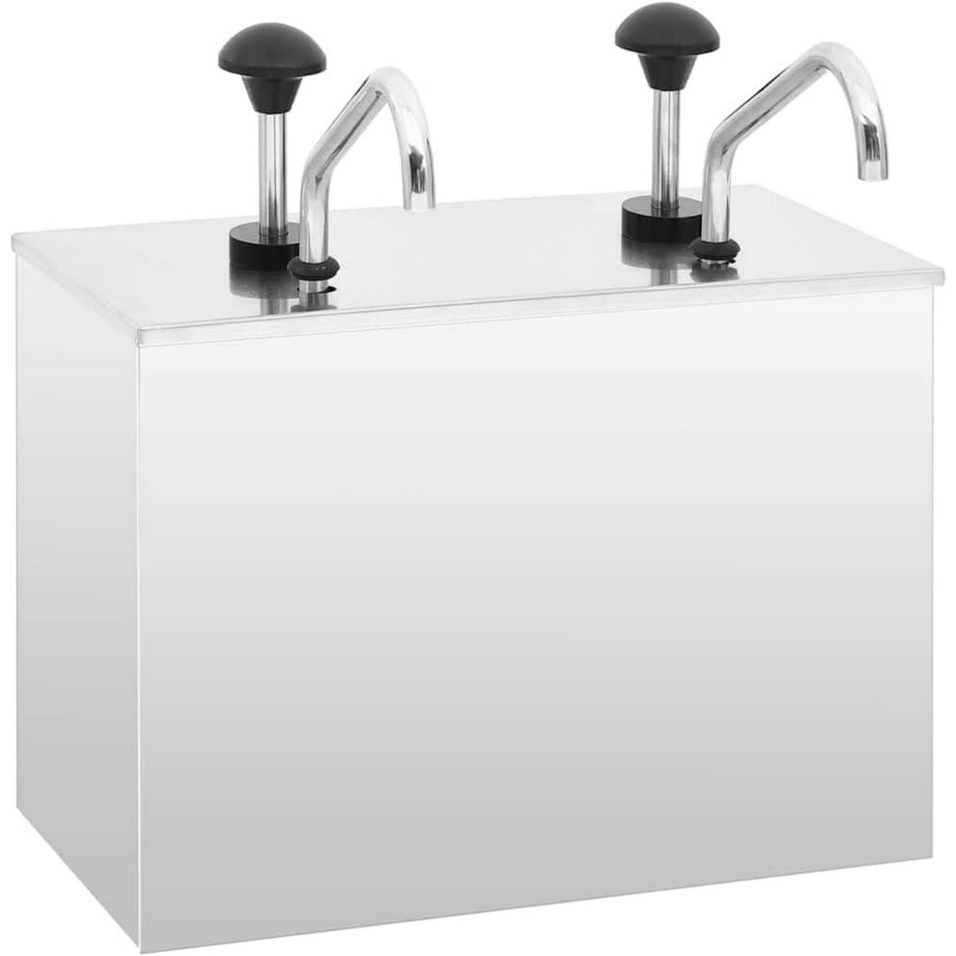 Das Sideboard setzt auf eine Farbgebung in Silber